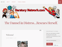 Tablet Screenshot of herstorynetwork.com